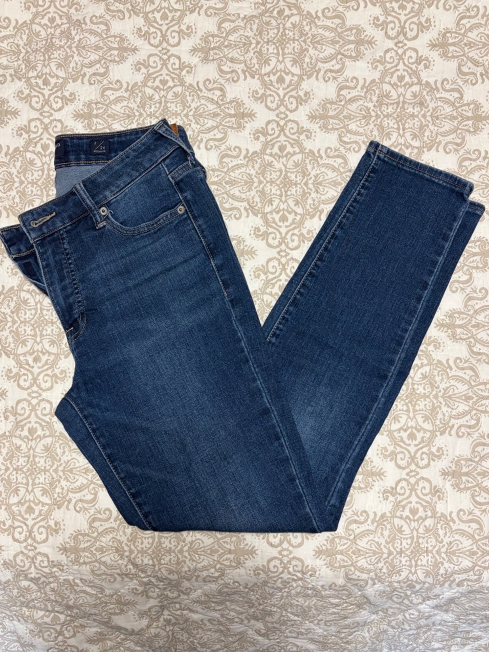 Lucky Brand Medium Blue Skinny Jeans